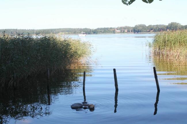 MAZURY. Domek letniskowy nad jez. Święcajty. Ogonki. Makowy