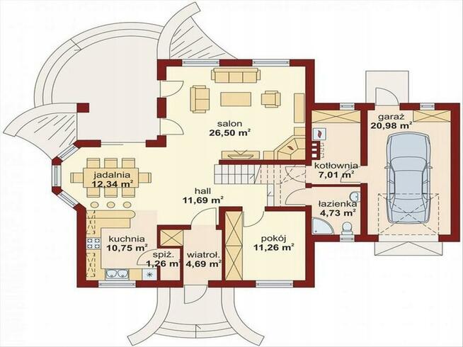 Dom, Budzisław Kościelny, Kleczew (gm.), 192 m²