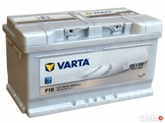 Akumulator VARTA Silver Dynamic F18 85Ah 800A EN