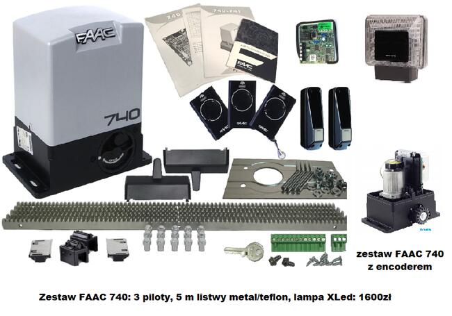 NAPĘD DO BRAMY FAAC 740 - DELTA 2