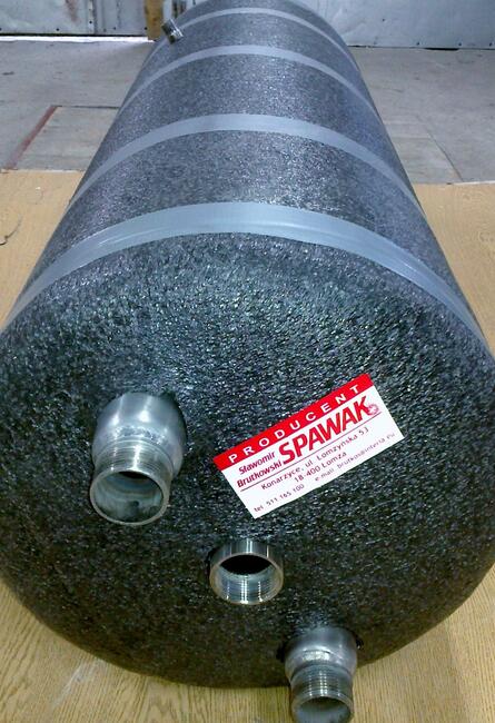 Bojler nierdzewny 150 l ze wzbogaconą wężownicą