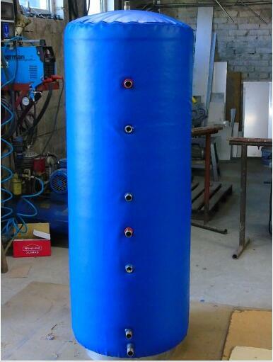 Zasobnik ciepłej wody ze stali nierdzewnej 1000 l.