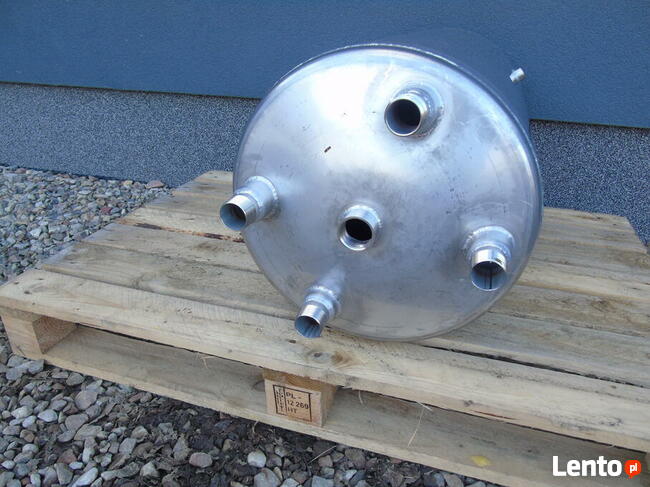 Bojler dwie wężownice ze stali nierdzewnej 100 L.