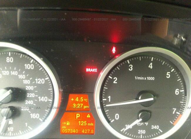 BMW X6 2014, 4.4L, 4x4, uszkodzony tył