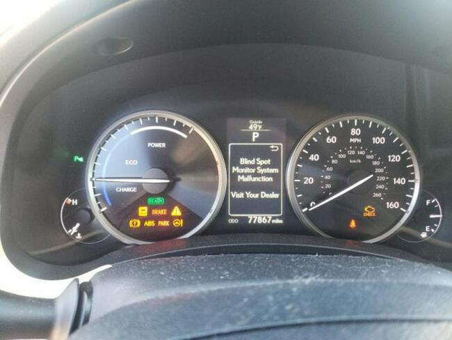 Lexus NX 2015, 2.5L, 4x4, uszkodzony przód