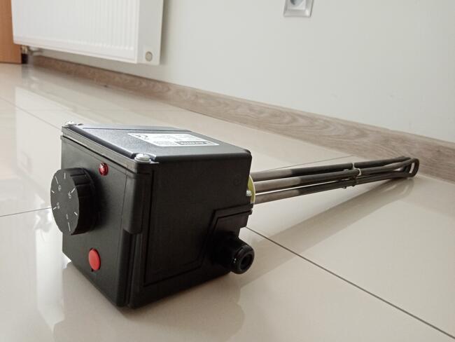 GRZAŁKA NIERDZEWNA WP-4,5 Moc-4,5 kW Z TERMOSTATEM