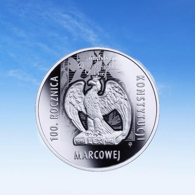 10 zł 100. rocznica Konstytucji marcowej