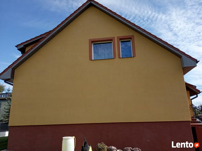 Mycie czyszczenie malowanie dachu elewacji kostki brukowej