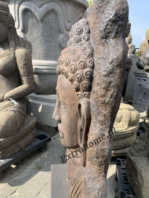 Płaskorzeźba do ogrodu Budda 120cm Ogrody w stylu orientalny