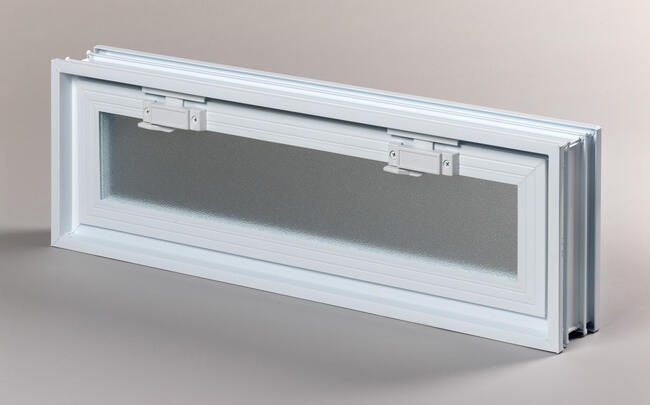 Okno wentylacyjne Went 3/1 do pustaków szklanych luksferów