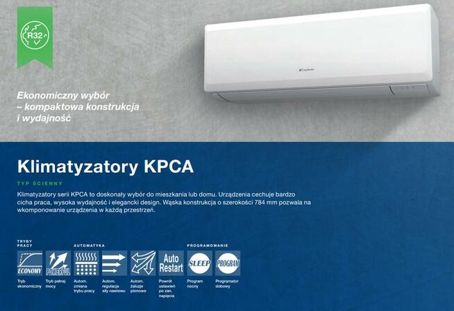 Klimatyzacja Fuji Electric KPCA - sprzedaż, montaż, serwis