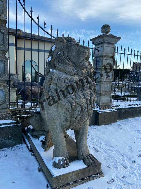 Lew pałacowy H220cm , figura z Kamienia