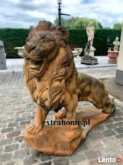 Lew pałacowy H220cm , figura z Kamienia