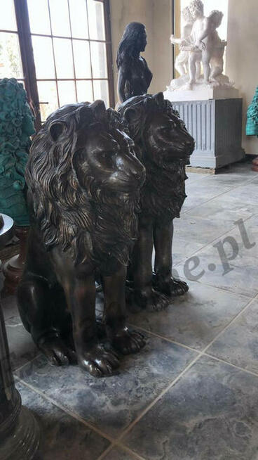 Lew pałacowy H220cm , figura z Kamienia