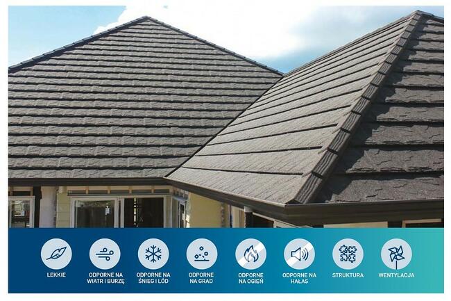 BLACHA GONTOPODOBNA Z POSYPKĄ METROSHAKE 3 WOODSHAKE