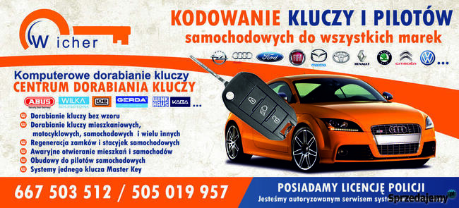 Awaryjne otwieranie samochodów i mieszkań