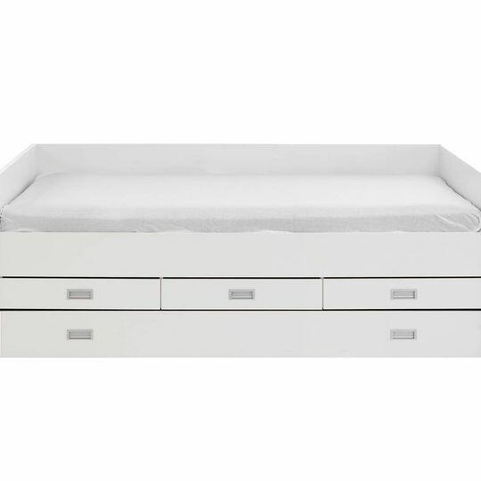 Młodzieżowe łóżko tandem Alaska 120 x 200 stelaż z szufladam