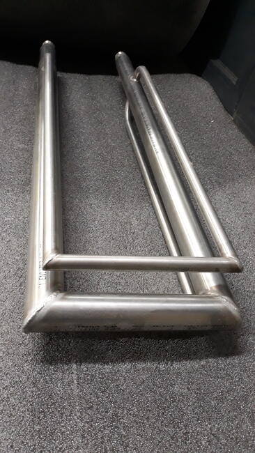 Bojler ze stali nierdzewnej poziomy 80 L.