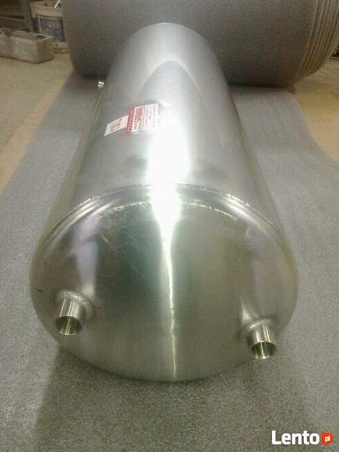 Zasobnik ciepłej wody ze stali nierdzewnej 130 l.