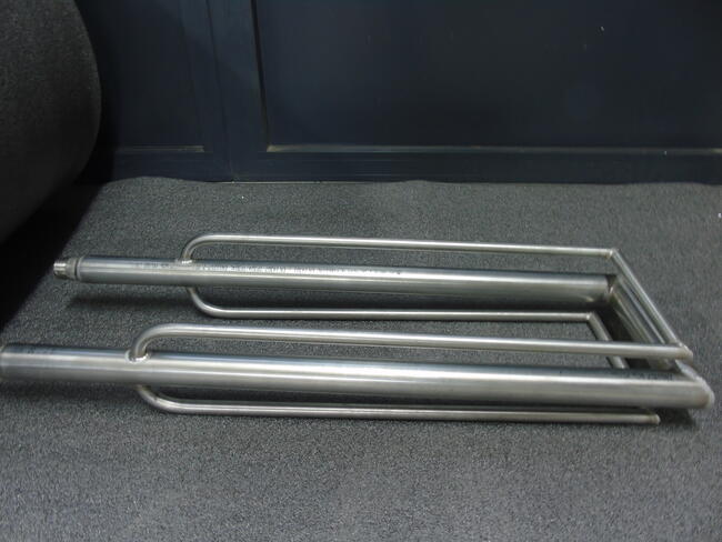 Bojler ze stali nierdzewnej poziomy 80 L.