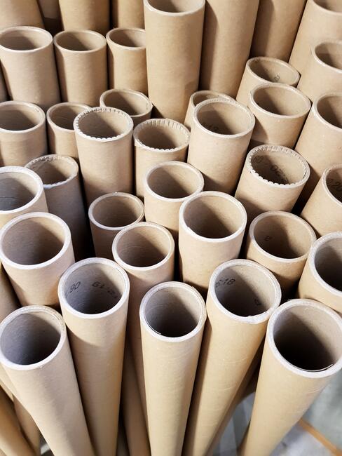 TUBY Tuleja 141x5cm Rolka Gilzy tekturowa Nowe 5000 szt fa V