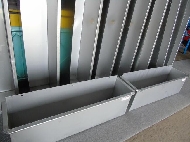 Schładzalniki Wanna nierdzewna do mycia urządzeń