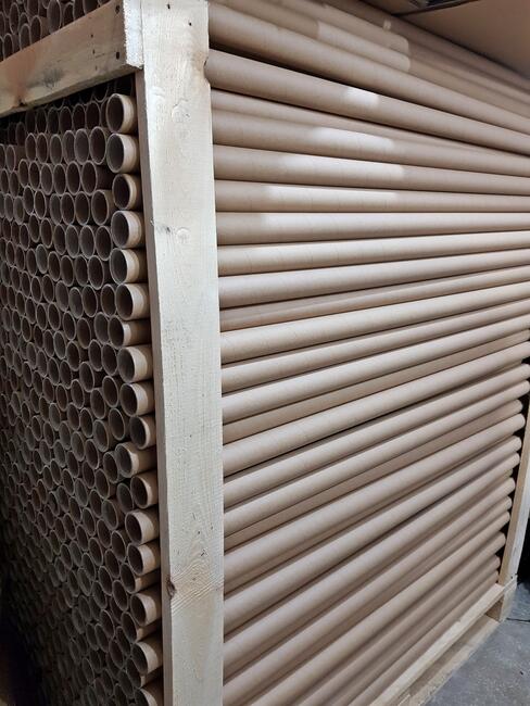 TUBY Tuleja 141x5cm Rolka Gilzy tekturowa Nowe 5000 szt fa V