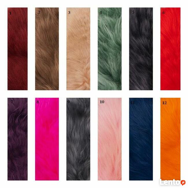 Baran Dekoracyjny Skóra Owcza Naturalna Dekoracja Ozdoba