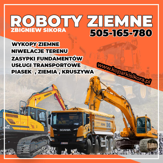 ROBOTY ZIEMNE / ŚWIĘTOKRZYSKIE