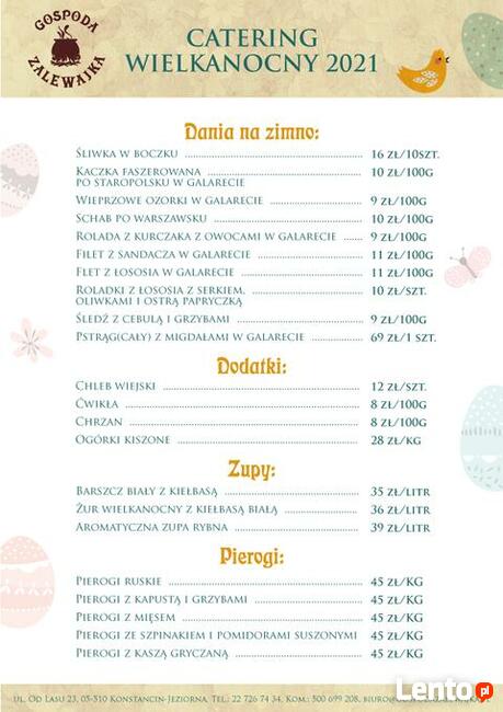Catering WIELKANOCNY