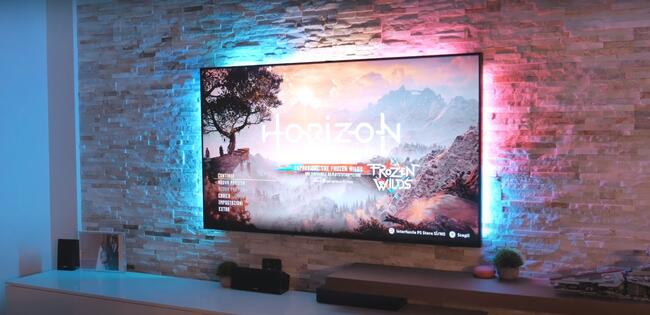 System dynamicznego podświetlania LED do TV 49-85