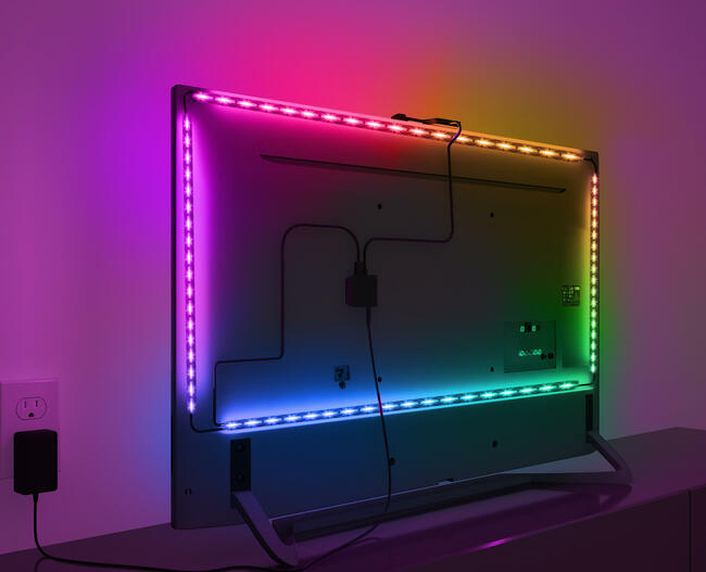 System dynamicznego podświetlania LED do TV 49-85