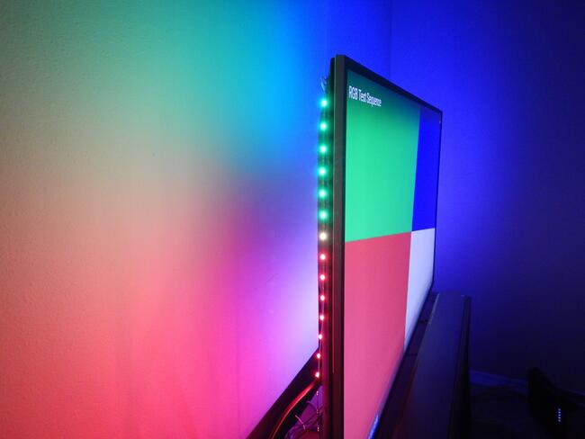 System dynamicznego podświetlania LED do TV 49-85