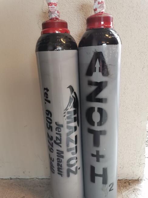 Gazy techniczne tlen acetylen mix argon azot CO2 hydrogen he