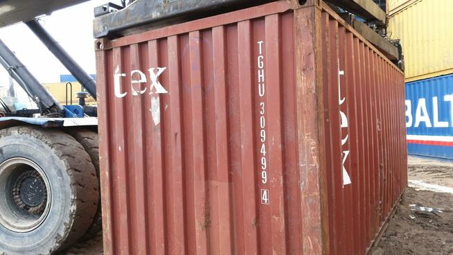 Kontener morski 20DV, magazyn, warsztat o dł. 6m -sprzedam