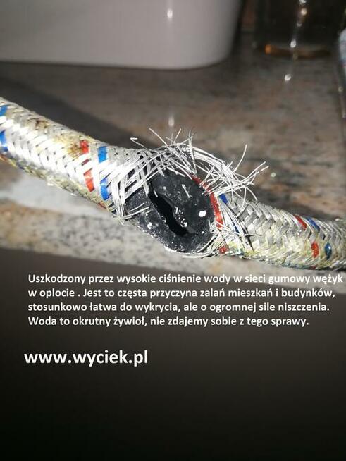 Lokalizacja wykrywanie wycieków wody Bielsko Biała