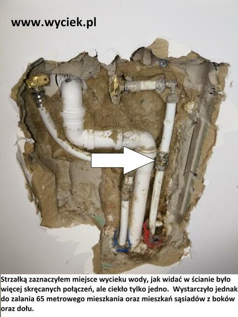 Lokalizacja wykrywanie wycieków wody Bielsko Biała