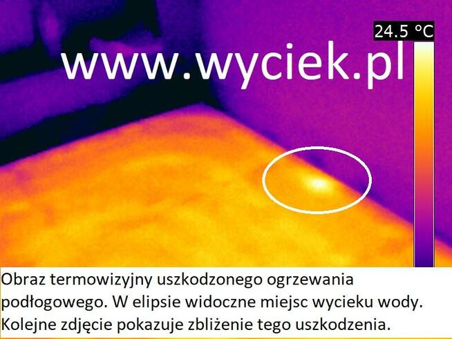 Lokalizacja wykrywanie wycieków wody Bielsko Biała