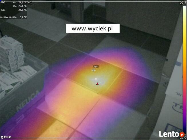 Lokalizowanie wycieków wyciek wody Sosnowiec
