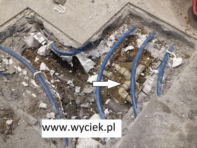 Lokalizowanie wycieków wyciek wody Sosnowiec