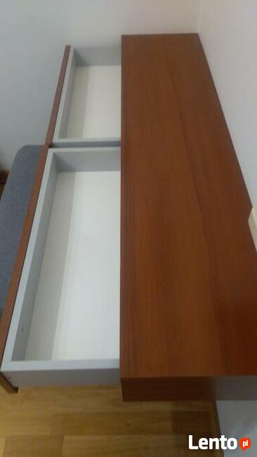 Lampy, toaletka/biurko, pufa