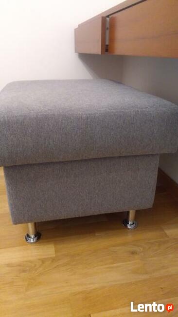 Lampy, toaletka/biurko, pufa