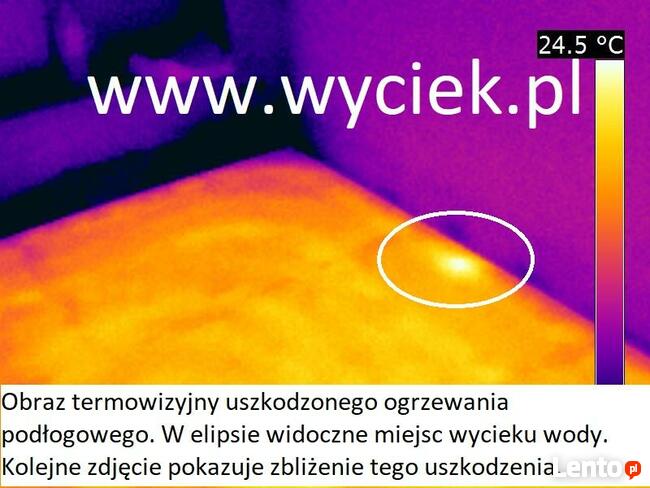 Lokalizacja wykrywanie wycieków wody Katowice
