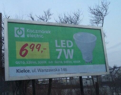 Billboard wynajem Kielce ,Ostrowiec SW. Końskie