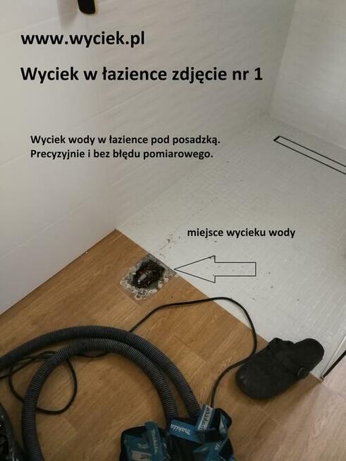 Lokalizacja wykrywanie wycieków wody Katowice