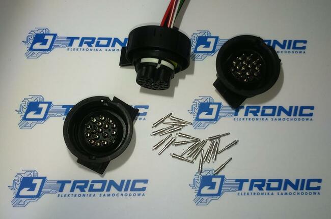 Naprawa Sterownika Stronic DL501 Audi zalane piny gniazdo