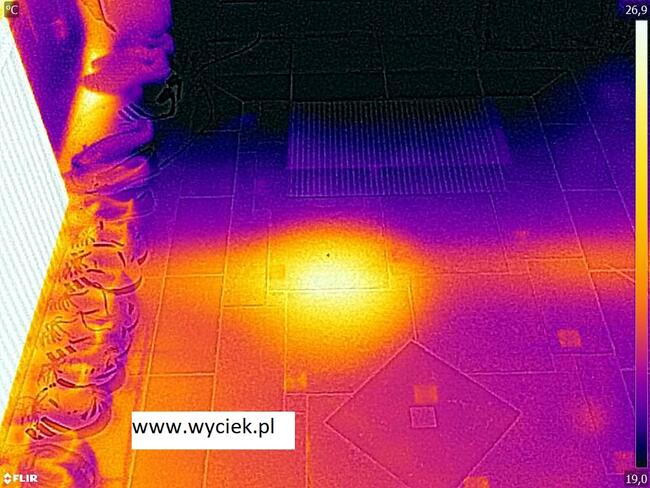 Lokalizowanie wycieków , wyciek wody Gliwice