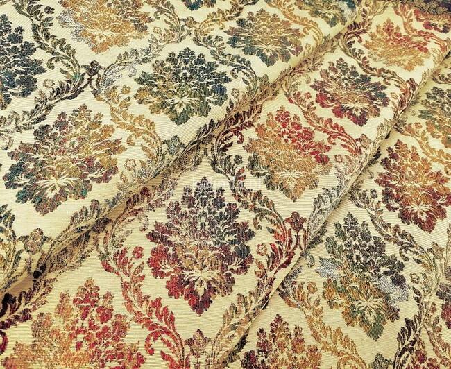 Medaliony, materiał tapicerski, obiciowy, żakardowy