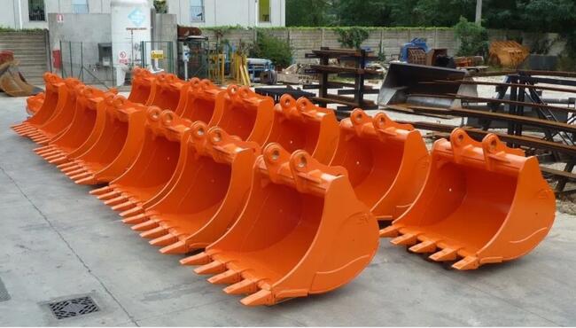 Wzmocniona łyżka HD Trevi Benne T65STR140 HARDOX zęby