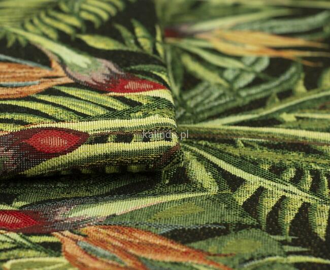 Strelicja, tkanina tapicerska, obiciowa, żakardowa